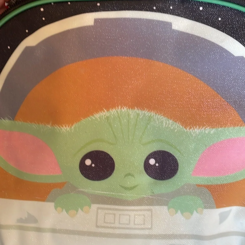 YODA BACKPACK, BELT BAG, and HOODED YODA BLANKET 3 Piece bundle
